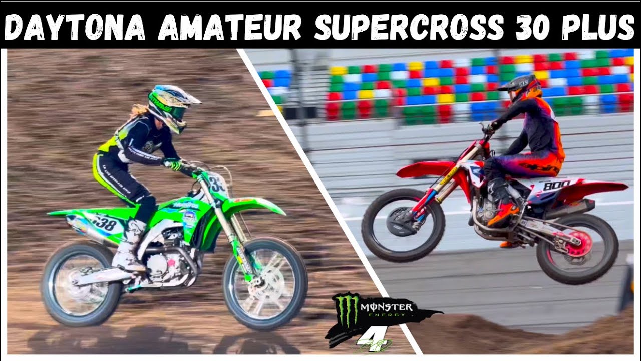 Mike Alessi vs JLAW at the Daytona Ricky Carmichael Amateur Supercross 