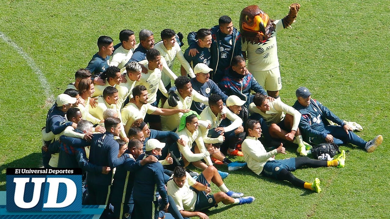 América entrenó con más de 35 mil aficionados en el Estadio Azteca ...