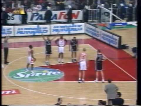 Olympiakos vs Apollon Patron 80-78 Greek Cup 1997 Final