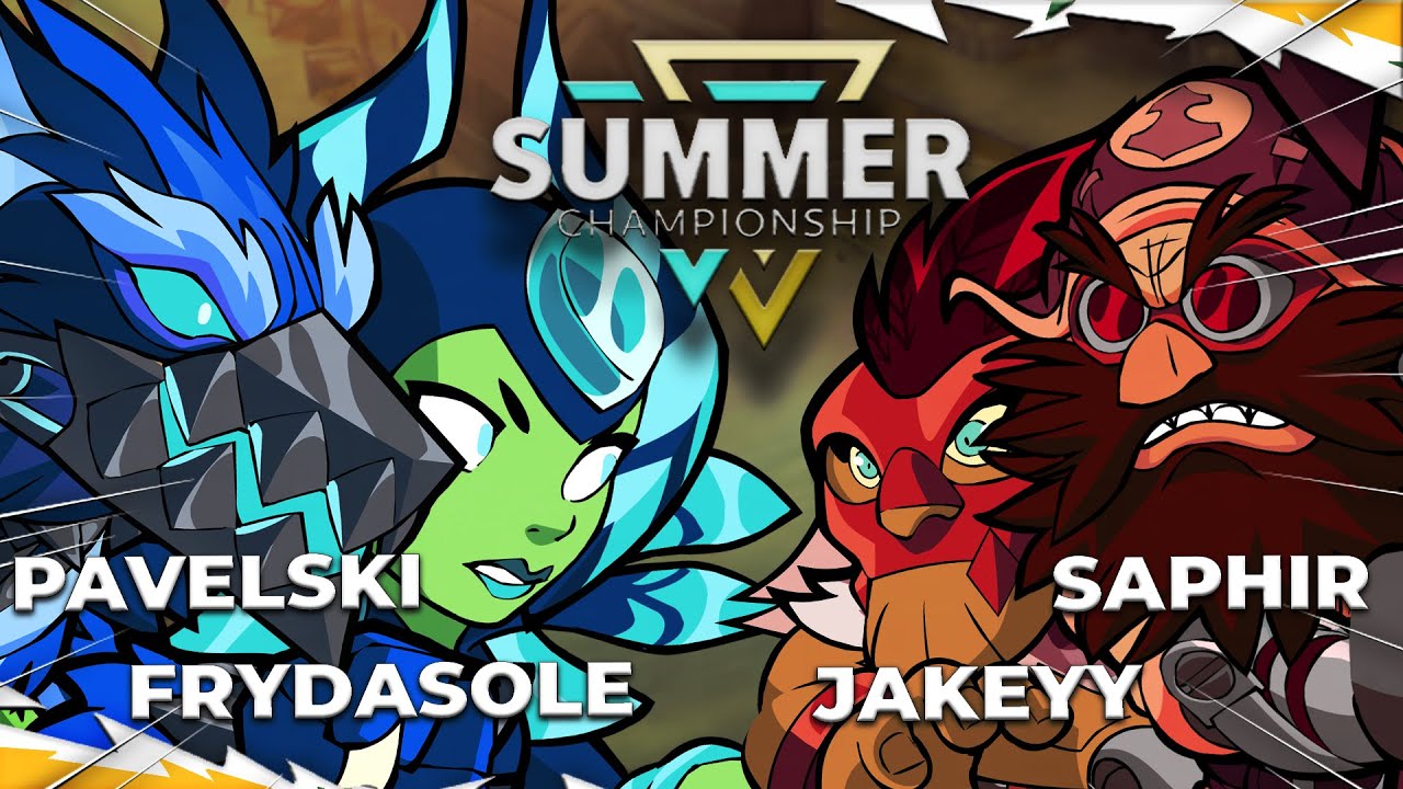 Павелски/ФрайДасОле против Сапфира/Джейки | Топ-32 победителей | Летний чемпионат Brawlhalla 2025