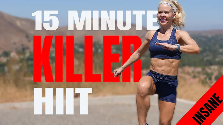 15 MINUTE HIGH IMPACT HIIT | Killer Cardio Workout...