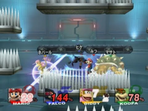 【スマブラX】男４人の大乱闘！  Part2【四人実況】