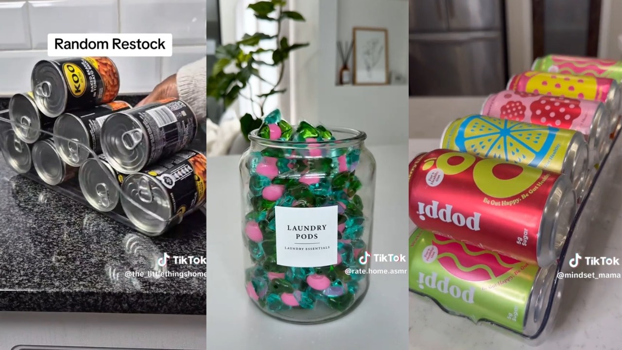 Satisfying Random Restock, Food restock, Organizing & Cleaning ASMR #967