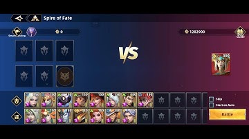 Infinite Magicraid - Spire Of Fate - All Stuff And Heroes You Need To Beat (Boss Nita)