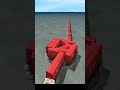 Extreme Train Running On Circle Unique Bumpy Railroad 💥🤯 BeamNG.Drive Train simulator 3D #shorts