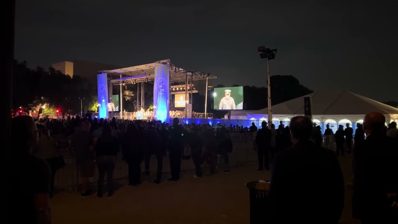 The National Police Officers Memorial Candlelight Vigil service, 5/13/24.