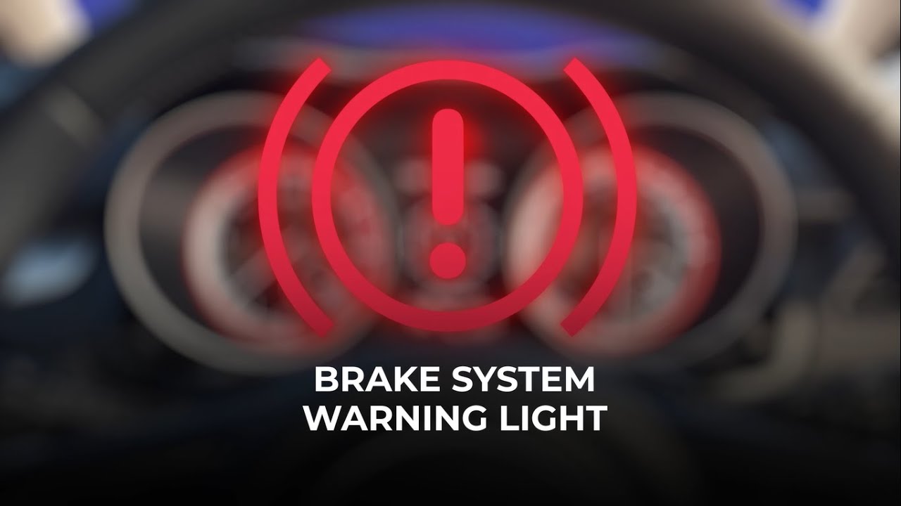 Brake System Warning Light  Know Your Car Better with S-Assist: Your  Virtual Car Assistant 