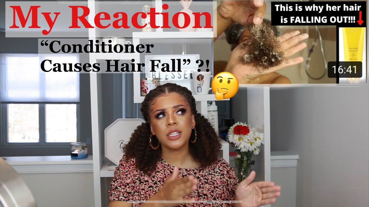 "Conditioner Causes Hair Fall"?! Reacting To A Video Made About Me