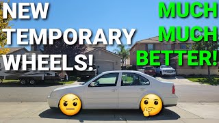 NEW OEM TEMPORARY WHEELS for my 2000 MK4 VW Jetta 12V VR6 5 Speed Manual!