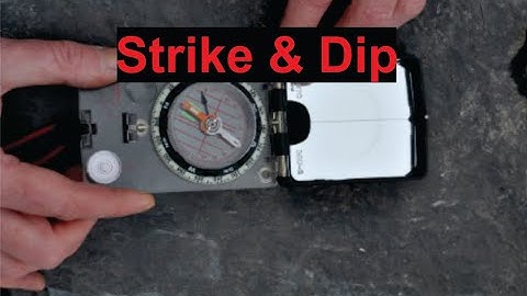 How Geologists Measure Strike & Dip