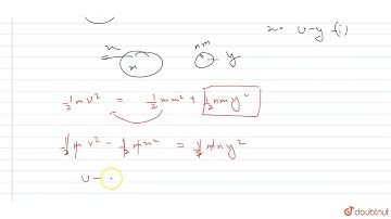 A ball of mass in moving with speed `u` undergoes a head-on elastic collision