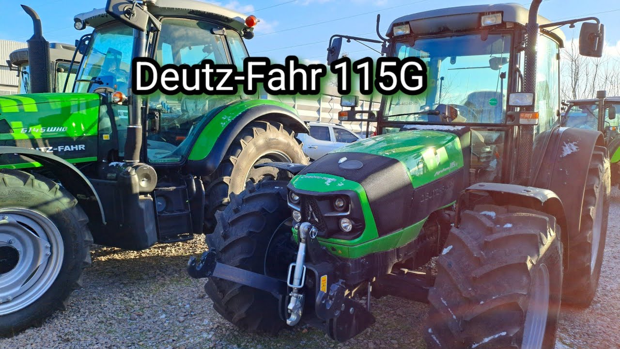 🔥Передня навіска та ВОМ‼️🌾 Помічник на полі та на фермі💪 Deutz-Fahr 115 G‼️