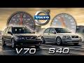 Volvo S40/V40 Mk1 Acceleration Battle | From 1.9 DI to 2.0 T4