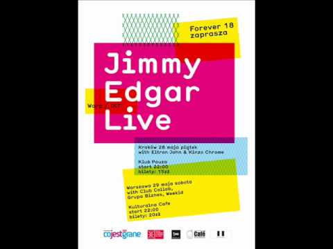 Jimmy Edgar Live w Krakowie 28 maja iw Warszawie 2...