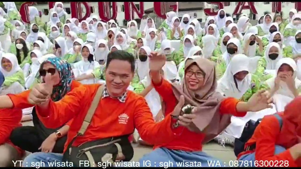 SMPN 3 GUNUNG PUTRI KAB BOGOR goes to Bandung 10 februari 2023