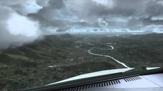 Time Lapse: RCSS Taiwan SongShan Airport VOR 28 Approach [FSX]