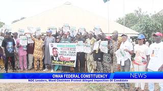 NDC Leaders Ward Chairmen Protest Alleged Imposition Of Candidate