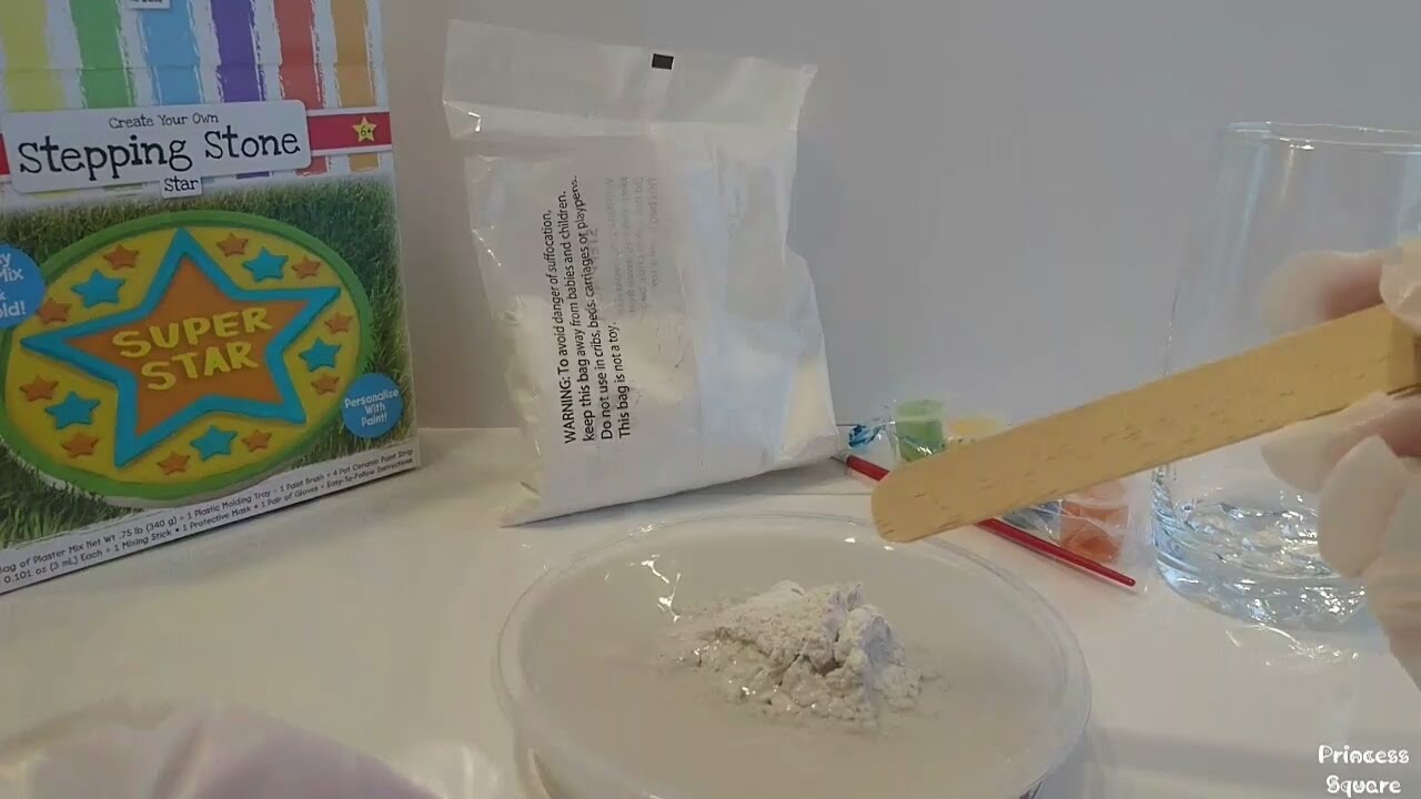 Easy Craft for Kids Create your Own Stepping Stone Star Part One