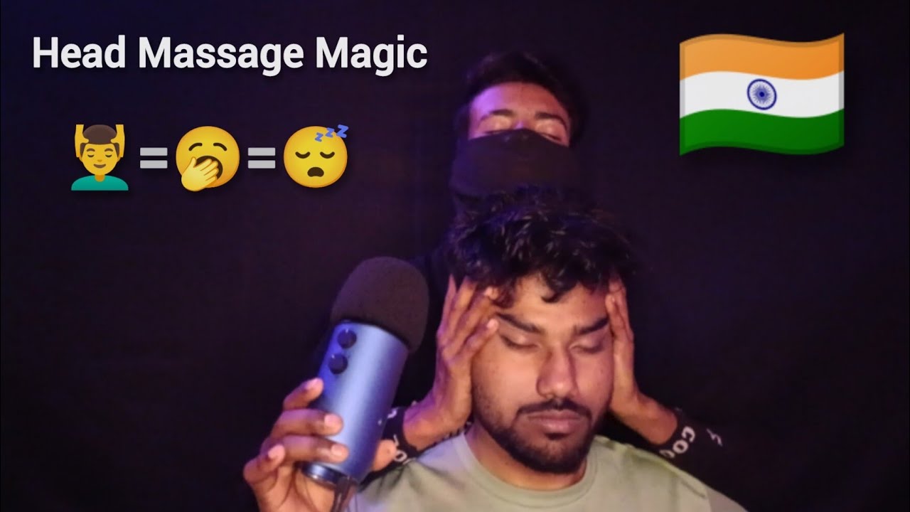 ASMR Best Indian Head Massage Ever! 💆‍♂️