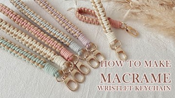DIY Tutorial | Macrame Wristlet DIY VLOG 009