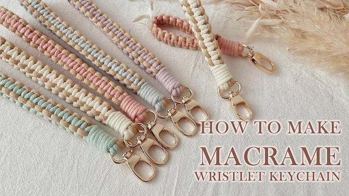 DIY Tutorial | Macrame Wristlet DIY VLOG 009