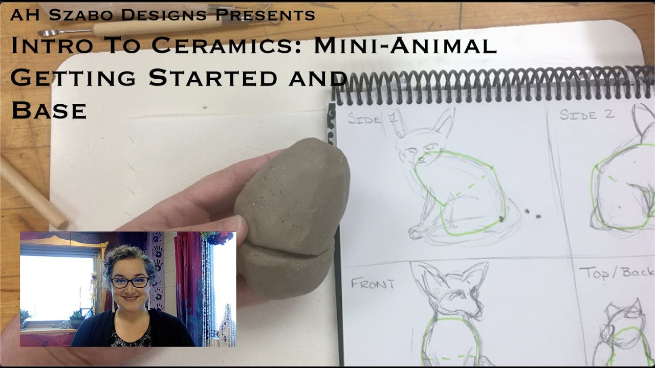 Введение в керамику: Миниатюрное животное №1