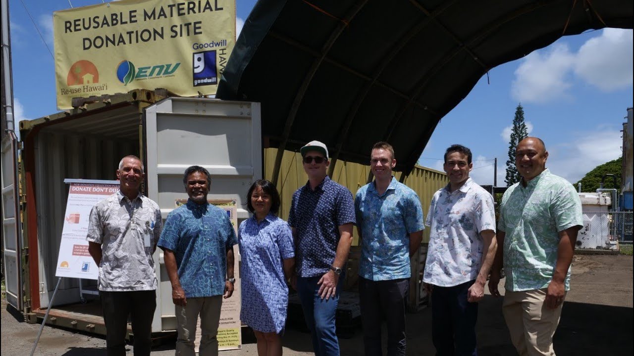 Now you can drop off donations at the dump!