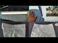 gents full pant detail professional stitching for beginners 👖| pant sewing tips and tricks🪡