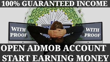 How to create an Admob account and start earning money with your Android app With PROOF
