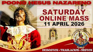 Quiapo Church Live Mass Today • 11 April  2026 • SATURDAY