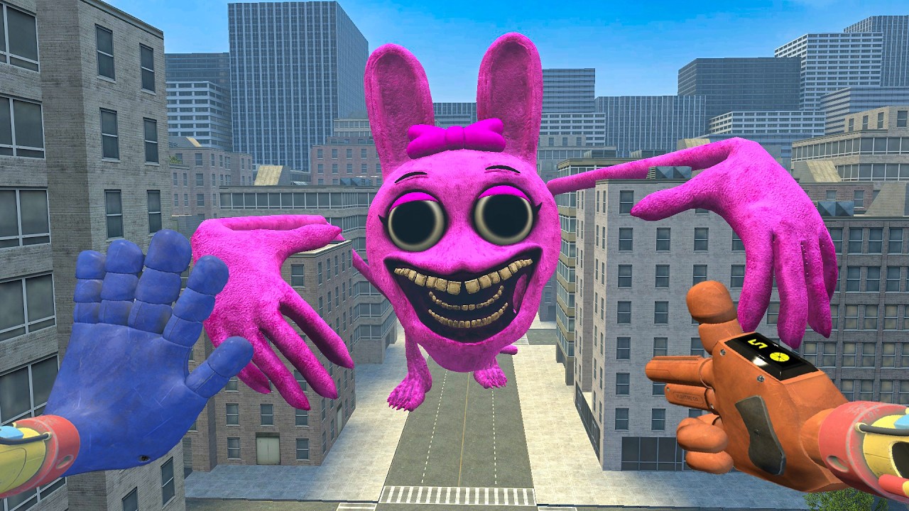 I FOUND PINKI TAPES FROM SPRUNKI INCREDIBOX APPEARS EVERYWHERE IN THE CITY! | Garry's mod