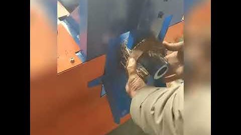 How to dismantle copper from waste auto generator stator?