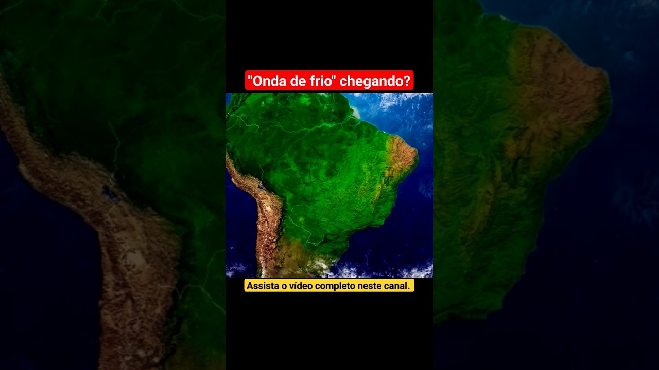URGENTE! "PRIMEIRA ONDA DE FRIO" DE 2024 CHEGANDO? MASSA DE AR POLAR E CICLONE? SAIBA A VERDADE!