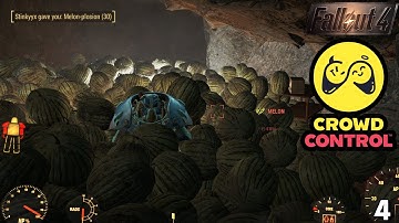 Fallout 4 Stream - Chat Controls the Game (Crowd Control) pt. 4