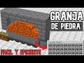 🪨🪨GRANJA DE PIEDRA 🪨🪨 #minecraft #granjasminecraft #minecraftshorts #minecraftbuilds