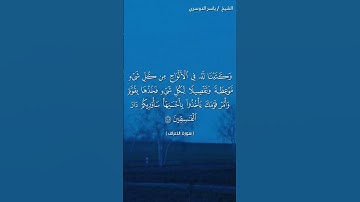 سورة الأعراف ( ١٤٤ - ١٤٥) / ياسر الدوسري