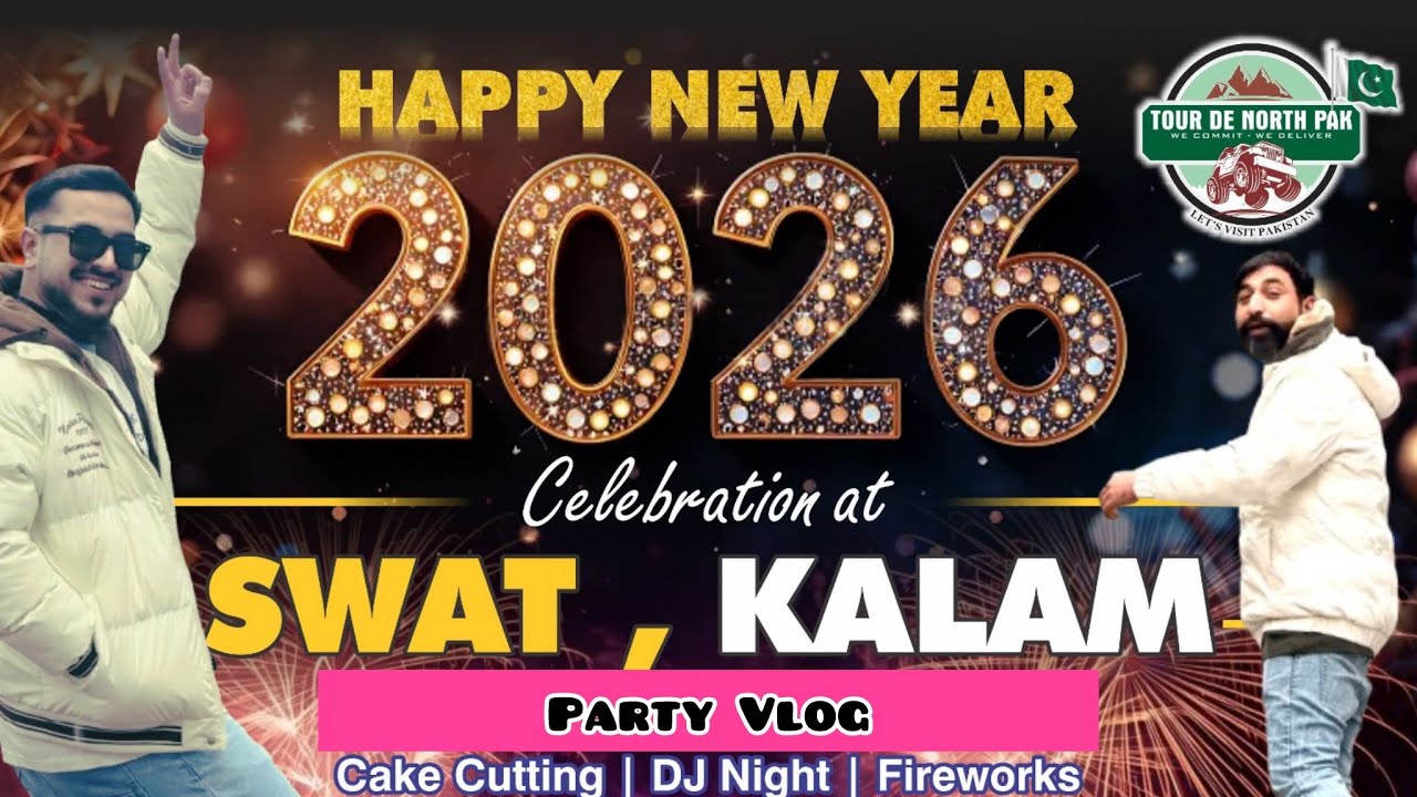 Party Ho To Aisi 🎉🥳 Celebration At Kalam Valley | Party In Mountains 🏔️ Live Snowfall ❄️ Dance Party