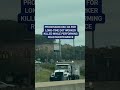 Procession for CT DOT worker struck and killed by a vehicle while performing road maintenance