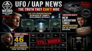 UFO Disclosure Just Got WORSE: 46 Hidden Videos, Pentagon Secrets & LIVE Demonstration
