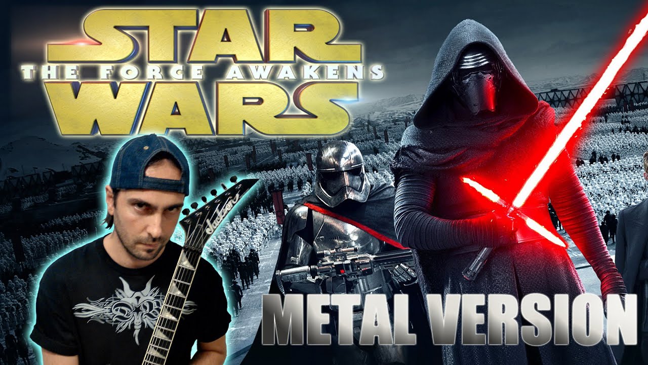 STAR WARS - The Force Theme - Music Cover - Metal Version - The Last Jedi