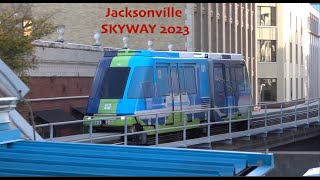 Jacksonville SKYWAY monorail experience 2023 Zoo railway and more