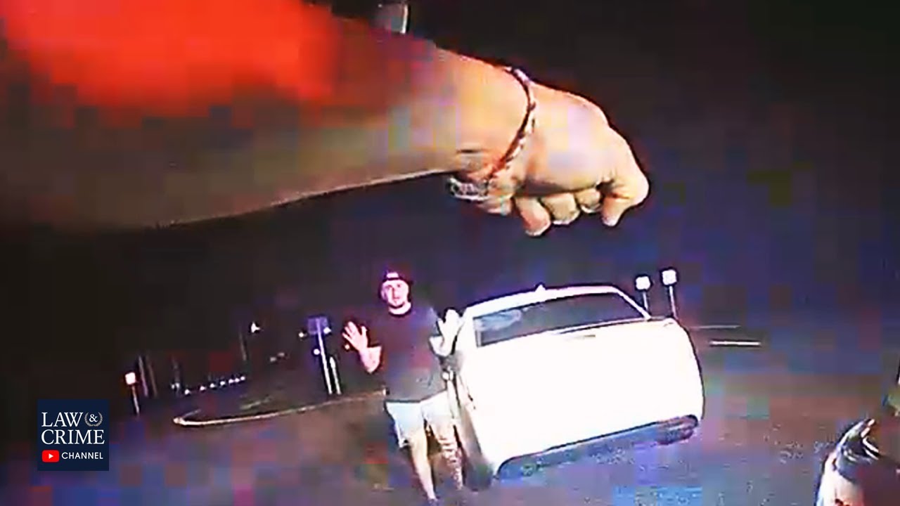 ⁣Bodycam Shows Allegedly Drunk Florida Cop Speeding Over 100MPH During Police Chase