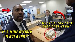 Racist Bank Teller Accuses Black Man of Theft — She Didn't Know He Owns 70% of the Bank 😱