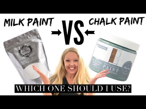 Milk Paint vs Chalk Paint - What's the Difference?