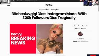 Instagram Model Gigi Jessica Carson dead @ 25 Gematria + Numerology