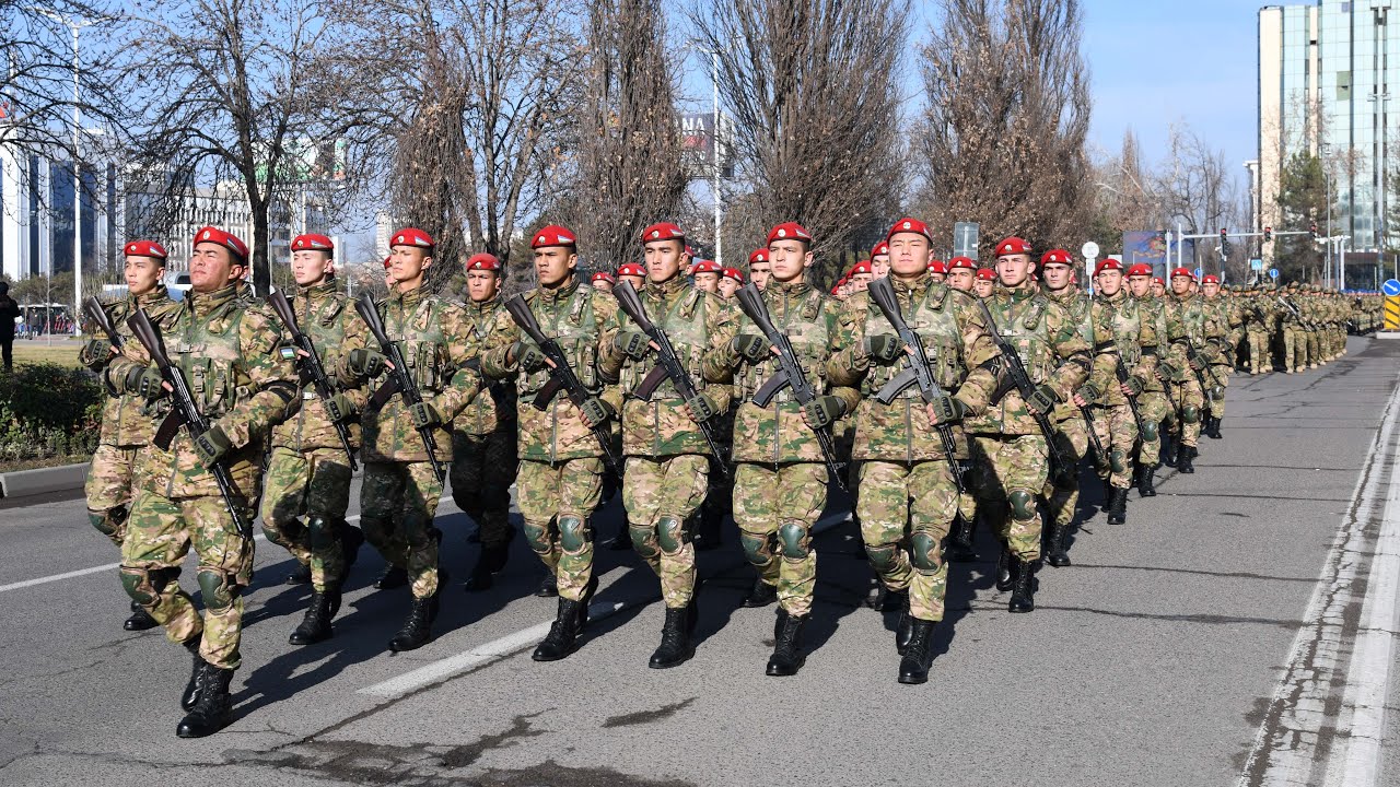 Toshkentda harbiylar namoyishkorona piyoda yurishi bo‘lib o‘tdi