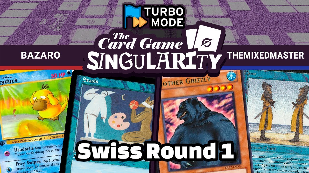 Card Game Singularity - Round 1 - Bazaro vs. TheMixedMaster (Turbo Mode Tournament)