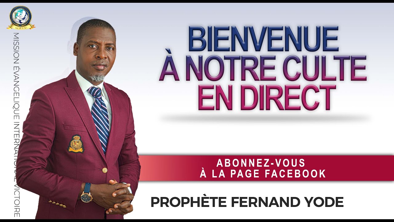 Prophète Fernand Yodé révèle les mystères de la Pentecôte. Dimanche 19 Mai 2024