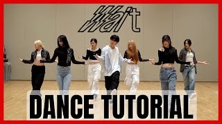 DINO - 'Wait' Dance Practice Mirrored Tutorial (SLOWED)