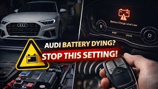 This Audi Setting Is Secretly Draining Your Battery (Stop It Now7